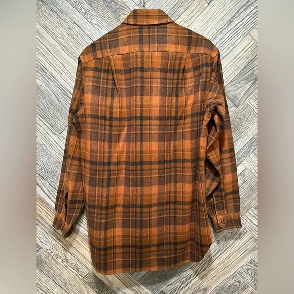 Wool Vintage Pendleton Men’s Flannel • 100% Pure Virgin Wool - Picture 5 of 9
